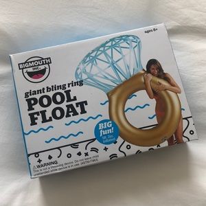 Diamond Engagement Ring Pool Float/Tube